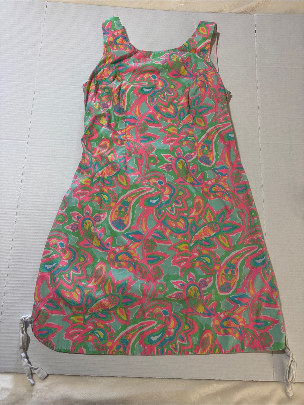Lilly Pulitzer Delia Sand Bar Blue Make A Splash Shift Dress 187